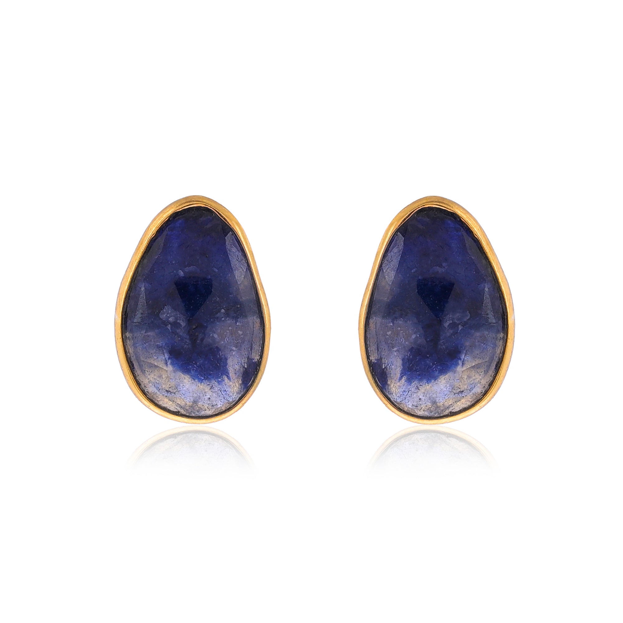 Buy Melorra 18k Gold Midnight Blue Earrings for Women Online At Best Price   Tata CLiQ